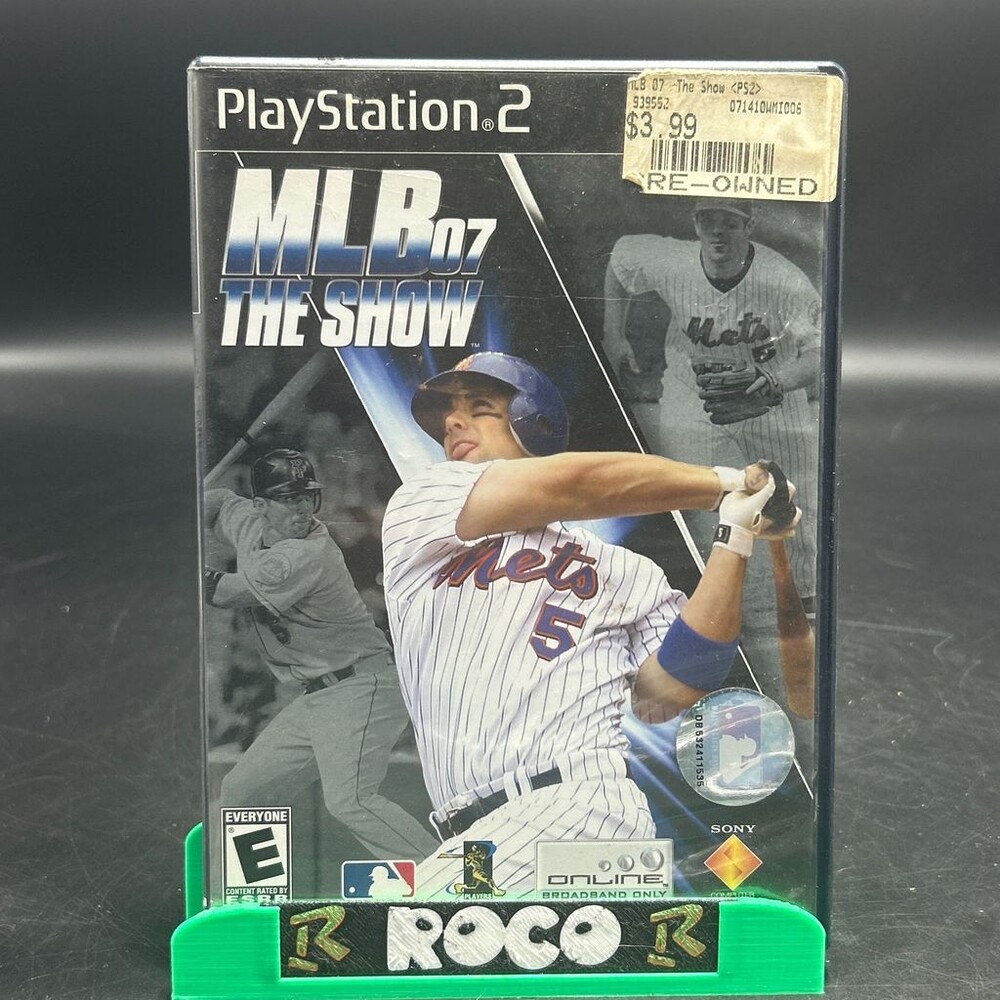 MLB 07: The Show (Sony PlayStation 2 PS2 Baseball Online Multiplayer, 2007) CIB